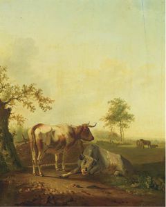 Cattle In A Meadow -