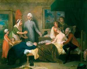 Resuscitation By Doctor Hawes Of A Man Believed Drowned
