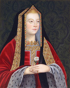 Elisabetta di York, diritto di fronte Ritratto