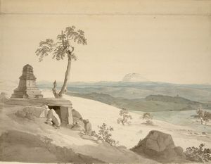 Temple Near Benares