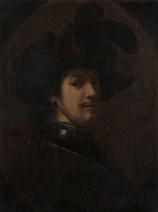 Rembrandts Selbstporträt als Offizier