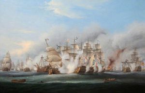 La battaglia di Trafalgar -