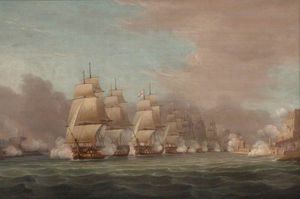 Sir John Thomas Duckworth's Passage Of The Dardanelles