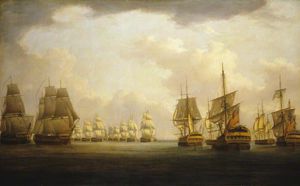 De l amiral Sir Robert Calder action Off Cape Finisterre