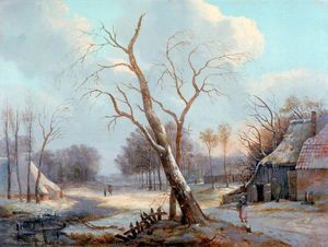 Dutch Winter Scene -