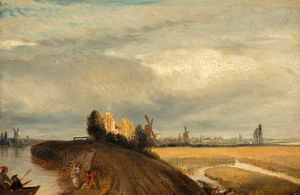 Landscape In The Manner Of Rembrandt