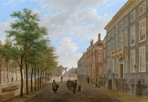 The Hague, The Herengracht In The Direction Of The Bezuidenhout