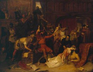 The Pillaging Of A Jew's House In The Reign Of Richard I