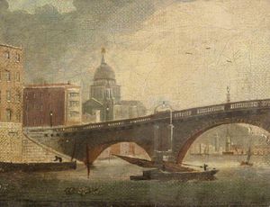 London Bridge And St Paul's Cathedral, London