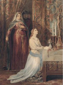 Königin Eleonore und fair Rosamond
