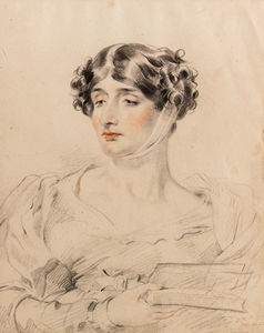 Portrait Of Mrs. Sarah Siddons