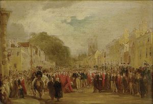 H.R.H. The Prince Regent Received By The University And City Of Oxford