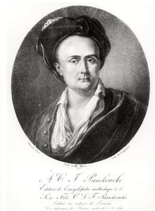 Medallion Portrait Of Andre Charles Joseph Panckoucke