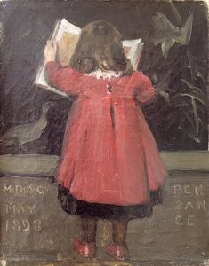 retrato de la Artist's Hija , alethea garstin