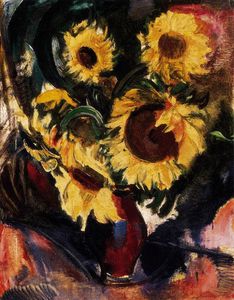 Still-life With Sunflowers