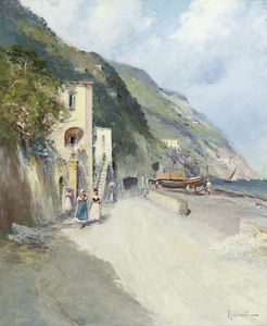 A Fishing Village On The Amalfi Coast