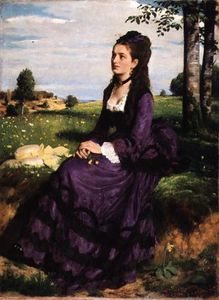 Woman In Violet