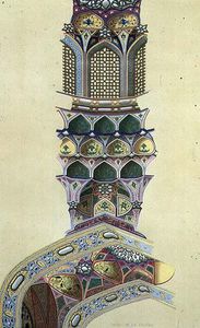 Detail von der Kuppel des Pavillons Of Eight