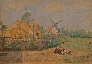 Die Windmühle In t Kalf, Knokke