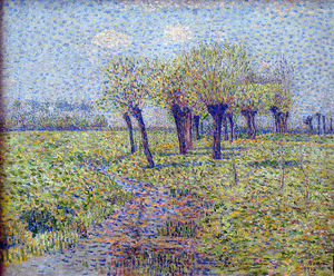 Willows en el arroyo
