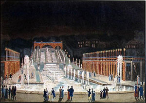 Illumination Of The Saint-cloud Fountain, 1st April