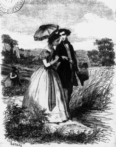 Felix De Vandenesse And Madame De Mortsauf,