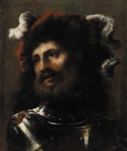 Portrait Of A Man In Armour