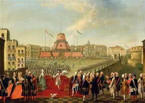 Fete At Naples On The Occasion Of The Marriage Of King Ferdinand I To The Archduchess Ma
