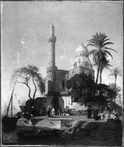 Landscape With Mosque