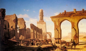 Ruinas De La Mosquee Du Calife Hakem Au Caire