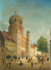 Die Berliner Synagoge In Der Oranienburger Strasse