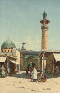 The Market At Samarkand