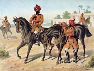 Die 1. Kavallerie Bengal