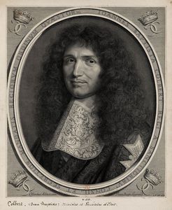 Retrato De Jean-Baptiste Colbert Par Robert Nanteuil
