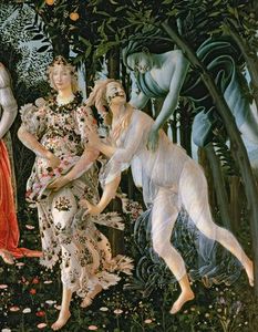 Detail Of Zephyr, And Flora As The Hour Of Spring