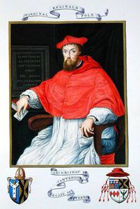 Portrait Of Reginald Pole archevêque de Canterbury et légat de Viterbo De Mémoires Fro