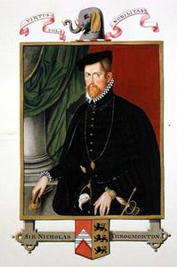 Portrait Of Sir Nicholas Throckmorton )