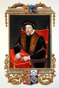 Portrait Of Sir William Petre )