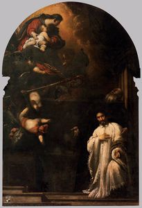 St Benedict Presents Pasqualino Daneli To The Virgin