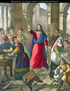 Christ Cleanses The Temple