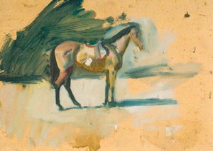 Study Of A Racehorse
