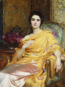 Portrait Of Elsa, Daughter Of William Hall