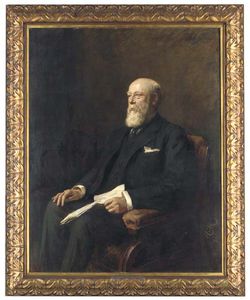ロバート·ルイス、着席、三四半期の長さの肖像画