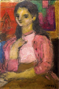 Young Girl In Pink
