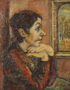 Portrait Of Mrs. Burliuk