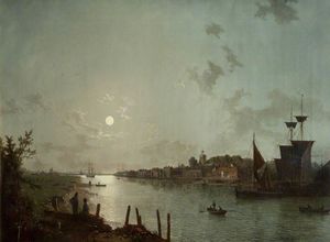 Scene On The Thames
