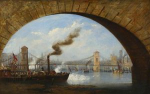 Opening Of Old Hungerford Bridge