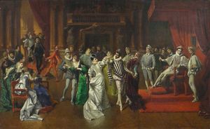 Ball At The Court Of Henry Of Valois