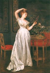 Young Woman Before The Ball