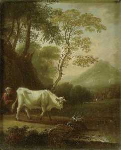 Landscape With A Bull
